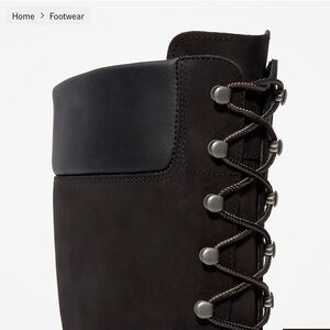 Timberland Women's Black Lace Up Boots